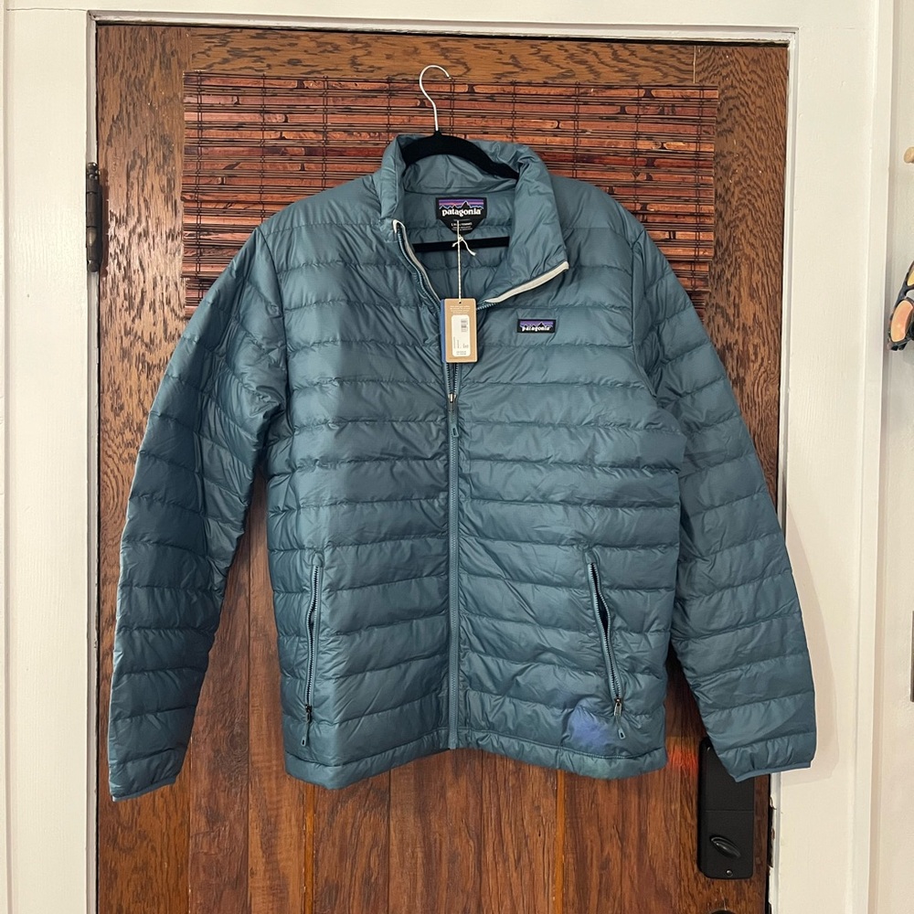 Patagonia Blue Quilted Jacket